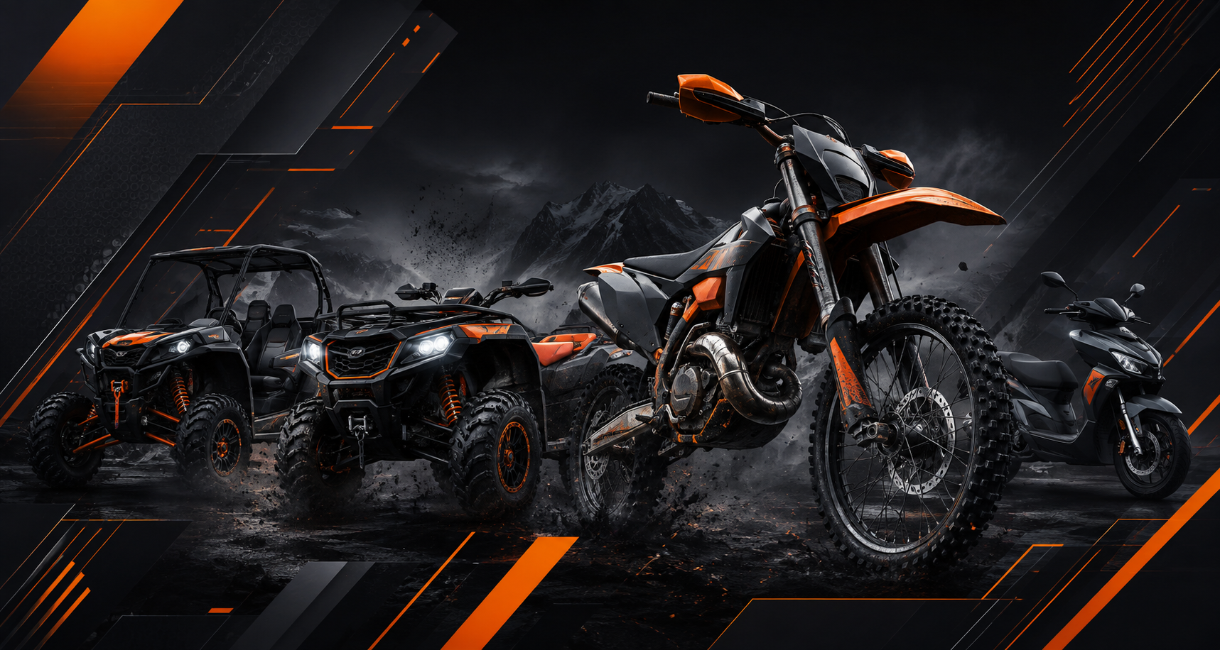 Kvadro Moto — баннер
